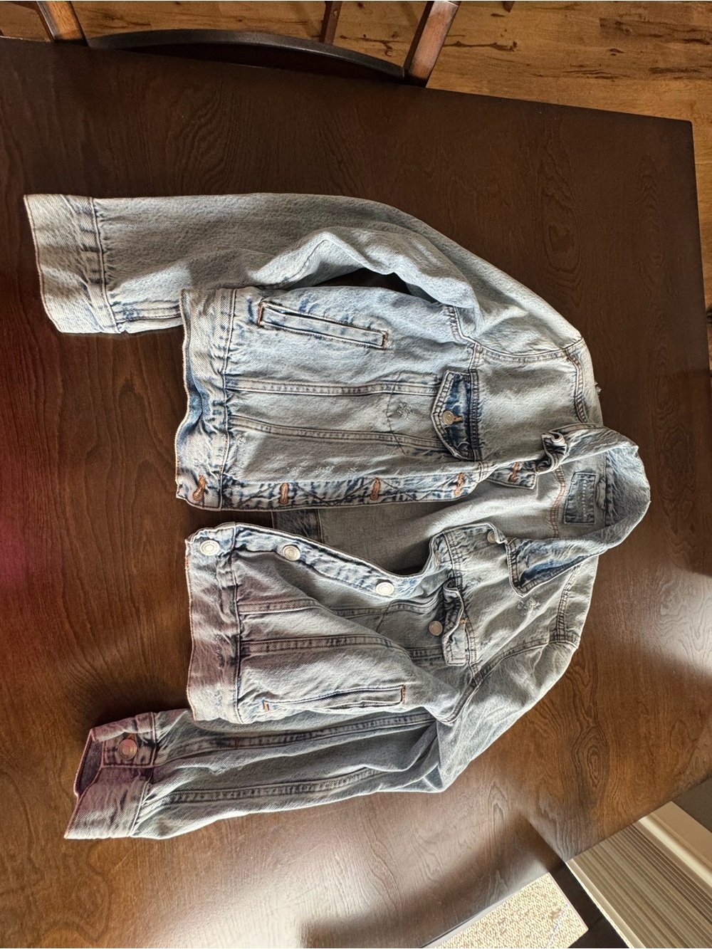 Woman’s Aeropostale Light Wash Denim Jacket